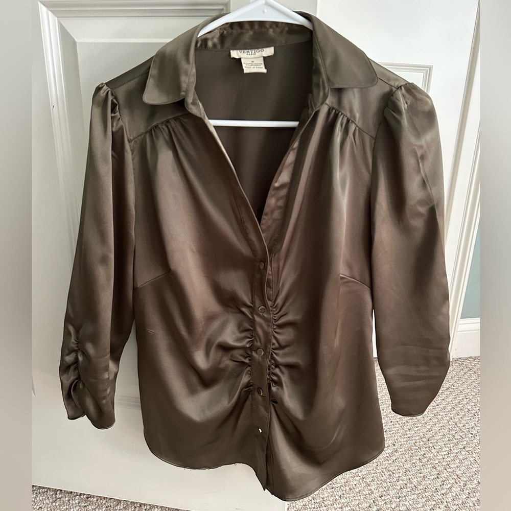 Vertigo Paris Button Blouse